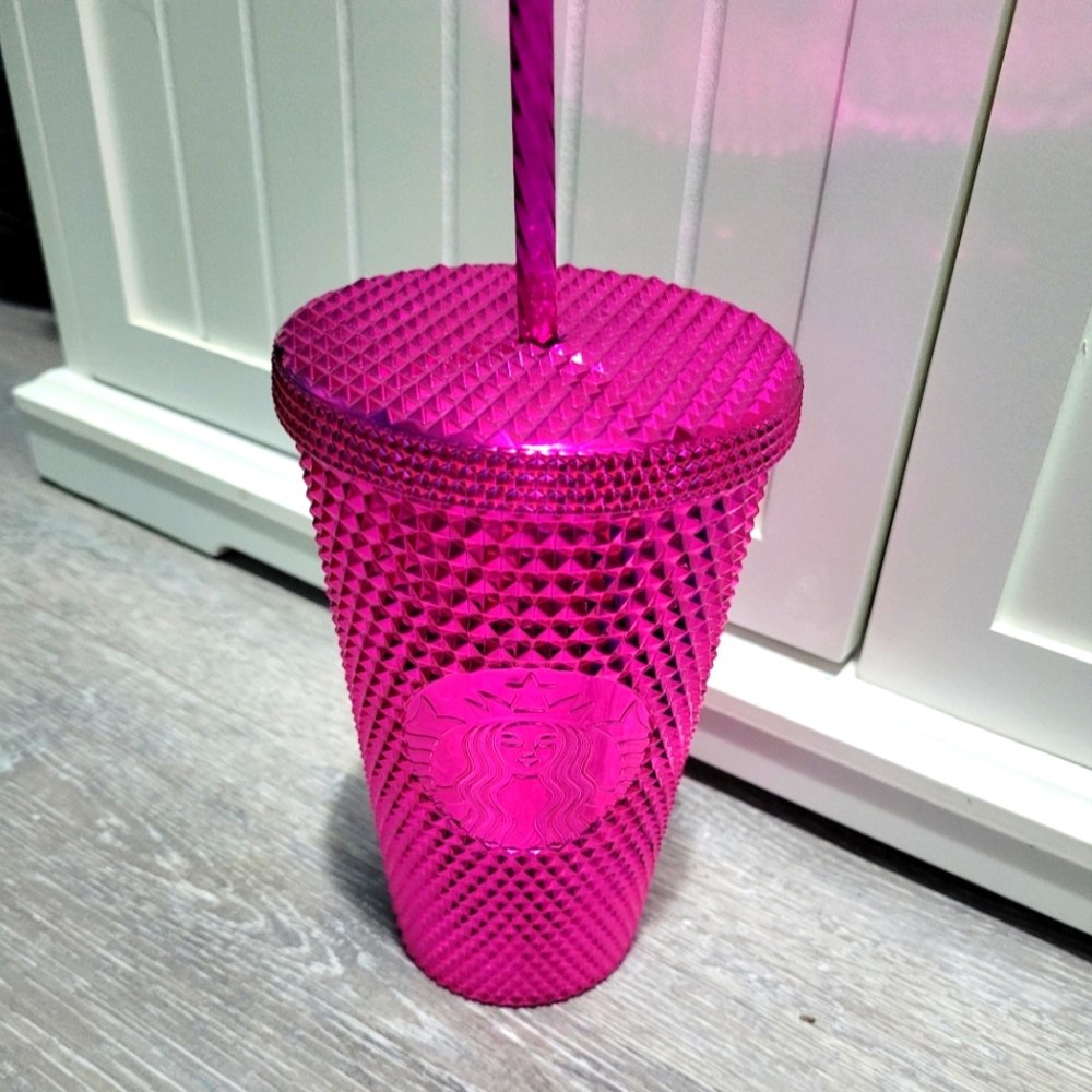 Starbucks grande 2022 holiday pink sangria cup